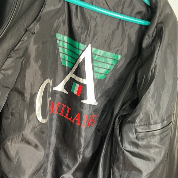 GA Milano faux leather black jacket. Size XL. NWT - Picture 3 of 6